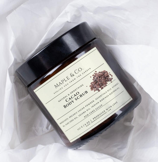 Cacao Body Scrub - The Maple Company